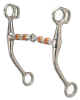 Improved Tom Thumb Bit with Copper Roller Mouth