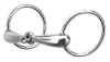 Hollow Mouth Ring Snaffle Bit